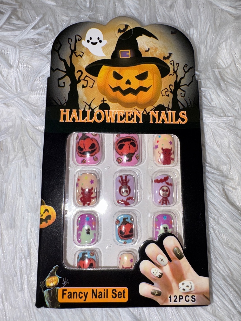 Halloween Fancy Nail Set